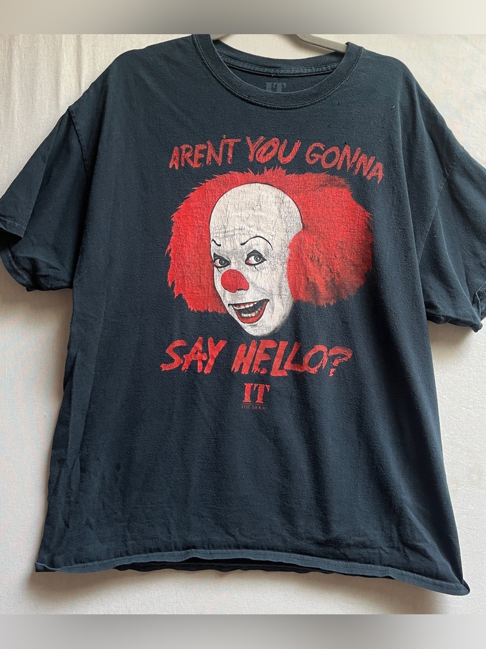 IT Clown Pennywise Horror Movie Graphic Tee Shirt XL